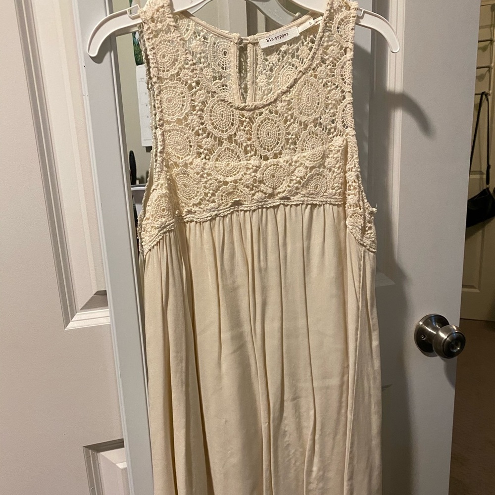 Cream dress